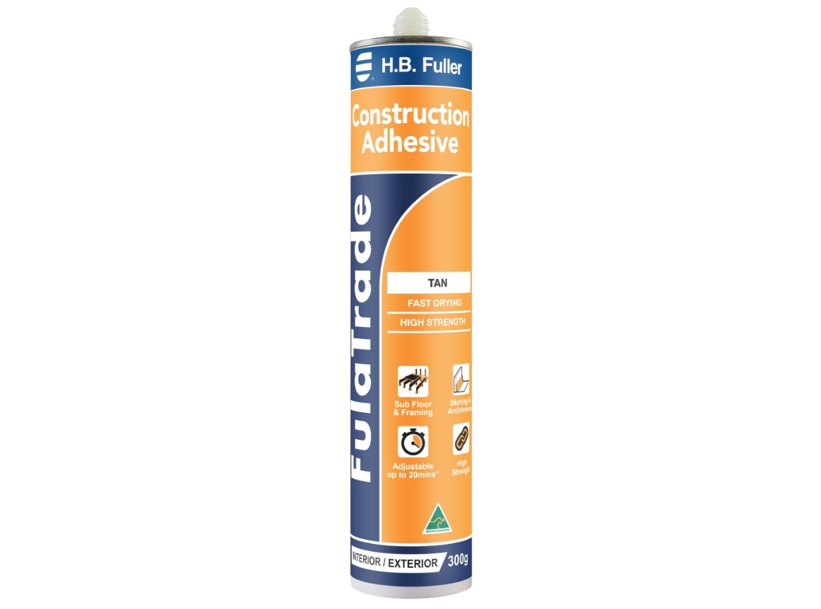 fullertrade construction adhesive 300gm cartridge